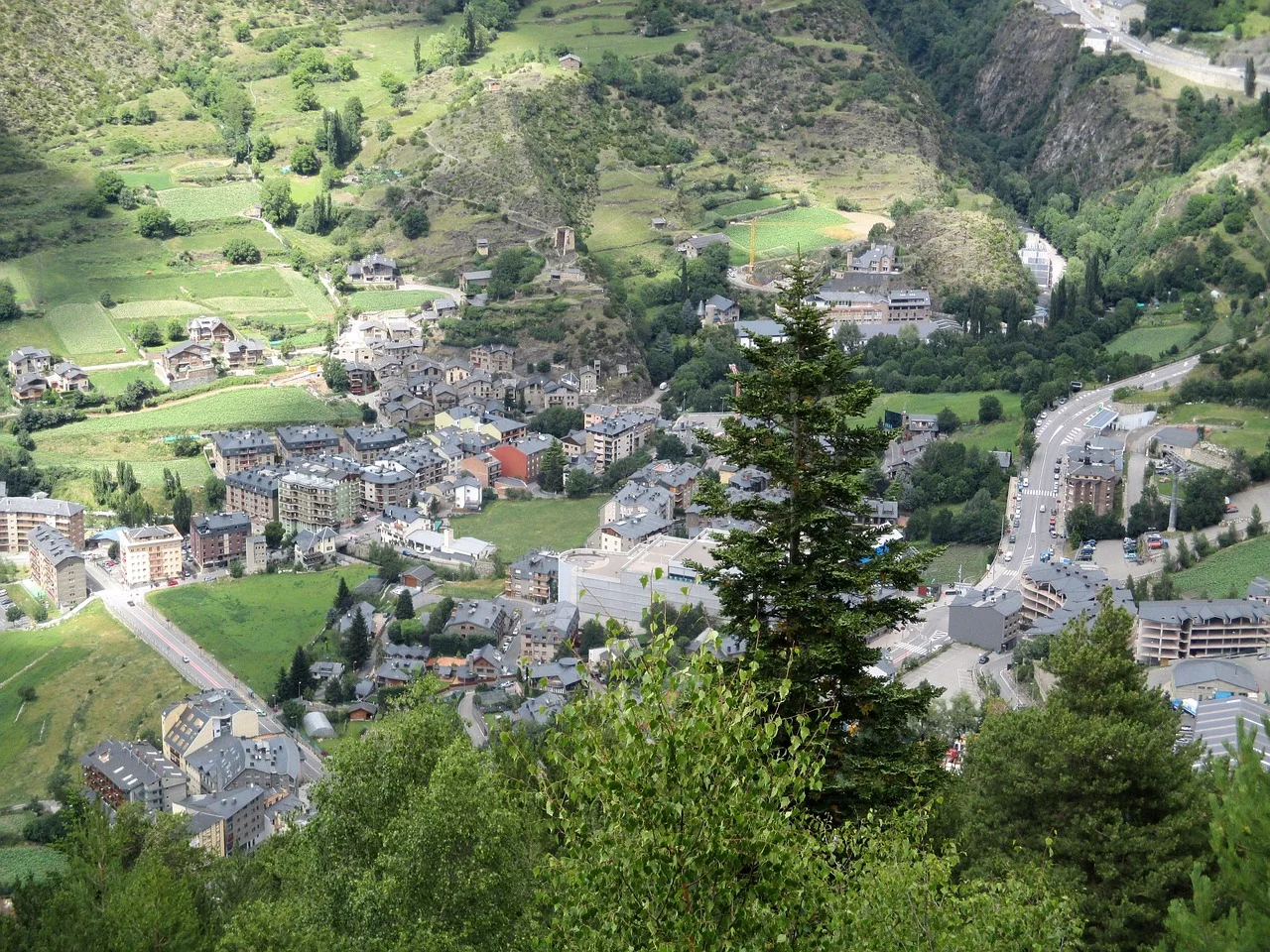Andorra mountains in summer